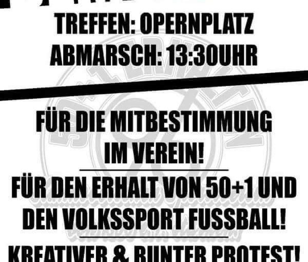 Das sind die Regeln für die 96-Fandemo