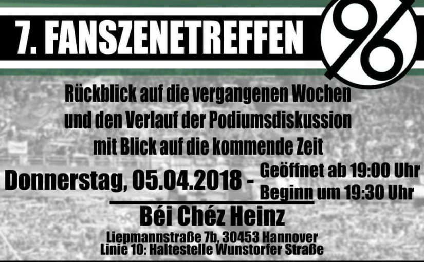 Fanszenetreffen am 5.4.2018