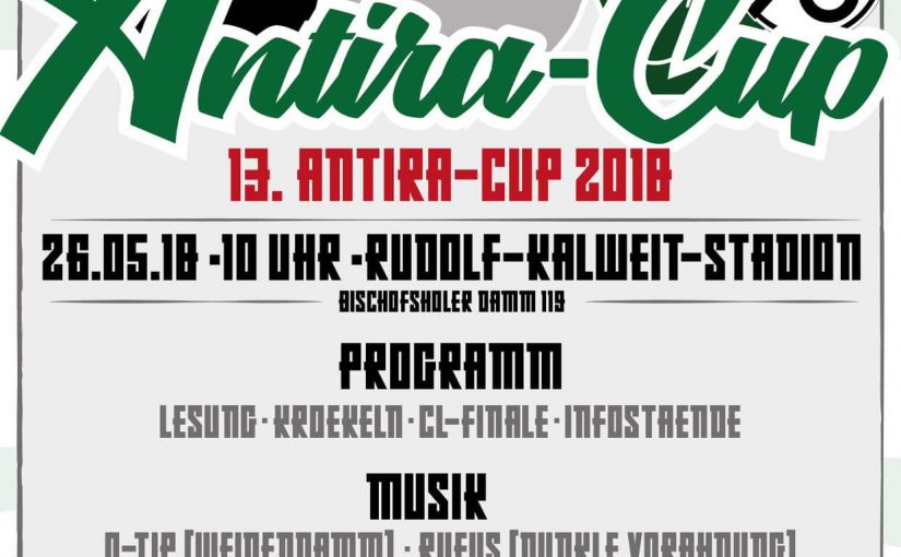 Update: 13. AntiRa-Cup