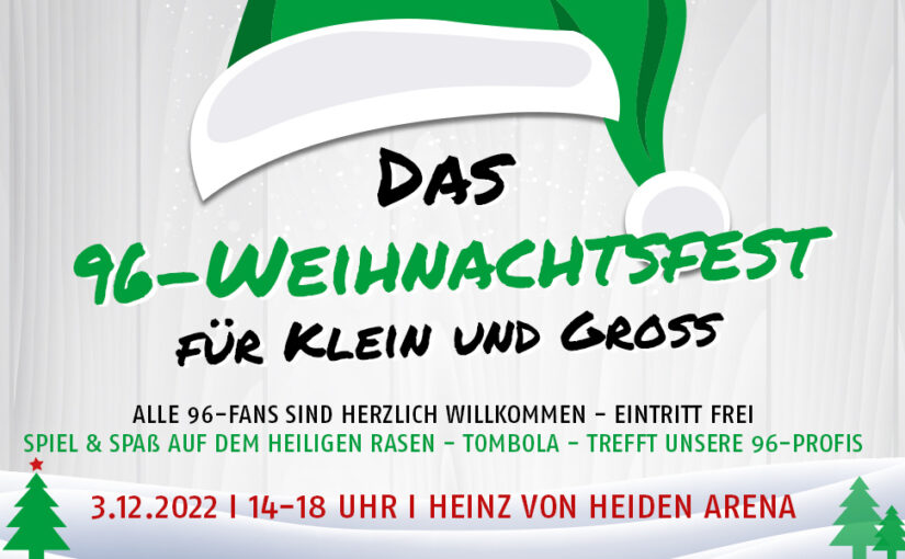 Weihnachtsfeier im Niedersachsenstadion und Zwingermarkt